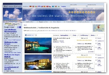 Wellness Heaven®, ein unabhängiges Bewertungs-Portal für Wellnesshotels und Wellness Wochenenden
