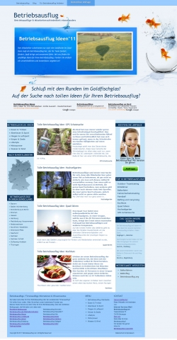 Interessante Ideen für den Betriebsausflug Interessante Ideen für den Betriebsausflug