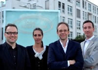 Icon Added Value Hamburg: v.l.n.r.: Eick, Heinl, Ebeling, Arend