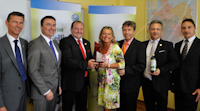Ausgezeichnet: Die Energy Life AG aus Augsburg wurde mit dem Wertekultur-Award 2011 geehrt.
