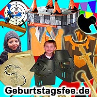 Verleihkisten für den Ritter-Kindergeburtstag