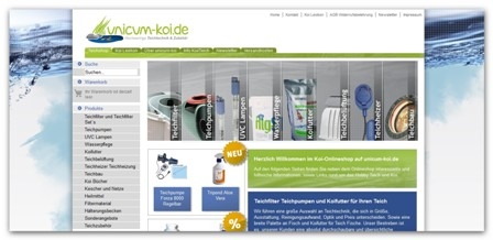 Teichpumpen und Produkte rund um den Teich im Online-Shop