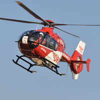 EC 135 der DRF Luftrettung im Flug EC 135 der DRF Luftrettung im Flug