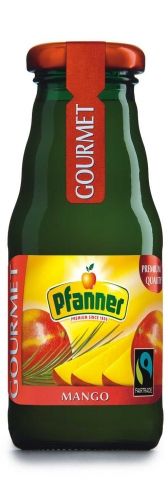 Pfanner Fruchtsaft - Weltweit volumenstärkster Partner von FAIRTRADE