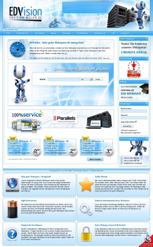 Guter Webspace - jetzt zum kostenlosen Test bei EDVision Guter Webspace - jetzt zum kostenlosen Test bei EDVision