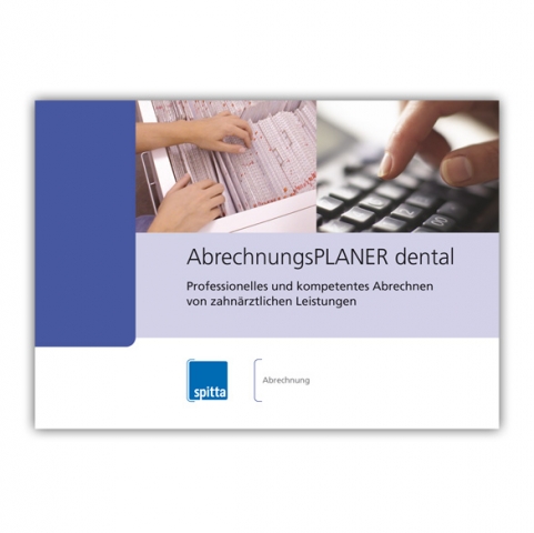 Der neue AbrechnungsPLANER dental von Spitta