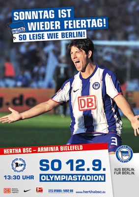 Fußballwerbung - So bunt wie Berlin Fußballwerbung - So bunt wie Berlin