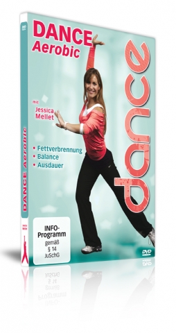 Dance Aerobic zu Hause - die neue DVD mit der französischen Star-Trainerin Jessica Mellet Dance Aerobic zu Hause - die neue DVD mit der französischen Star-Trainerin Jessica Mellet