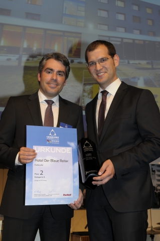 Hotel Der Blaue Reiter erringt die Silbermedaille bei den