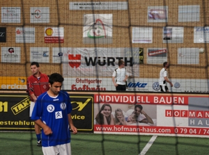 Volles Haus beim Würth Fußball Cup im KickInside in Crailsheim Volles Haus beim Würth Fußball Cup im KickInside in Crailsheim
