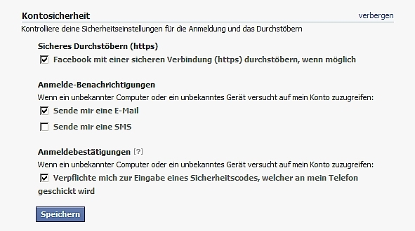 Drei Klicks für mehr Sicherheit bei Facebook Drei Klicks für mehr Sicherheit bei Facebook