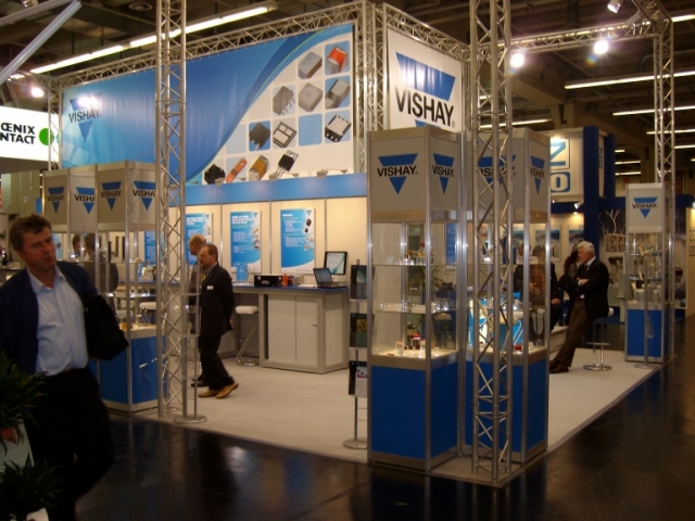 Vishay Intertechnology auf der Intersolar 2011: Halle C3, Stand 119