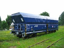 Schüttgutwagen der Bauart Falns Quelle: Tabor Szynowy S.A. Schüttgutwagen der Bauart Falns Quelle: Tabor Szynowy S.A.