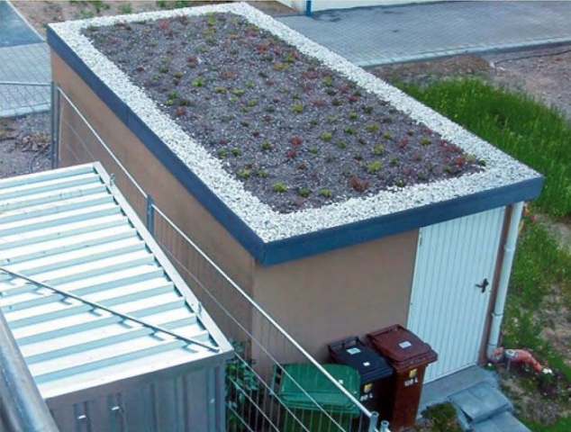 Kleine Siedlungsbiotope auf Fertiggaragen von Exklusiv-Garagen sorgen für ein besseres Klima im Wohn Kleine Siedlungsbiotope auf Fertiggaragen von Exklusiv-Garagen sorgen für ein besseres Klima im Wohn