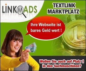 Mehr Traffic und bessere Suchmaschinen-Positionierungen durch Textlink-Marktplatz Linkmads.com Mehr Traffic und bessere Suchmaschinen-Positionierungen durch Textlink-Marktplatz Linkmads.com