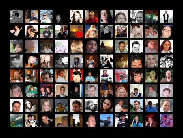 Neu: Gratis Fotoprint mit den Profilbildern der Facebook-Freunde