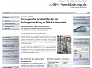 Bei SHK-Formblattshop.de finden SHK-Fachhandwerksbetriebe Vorlagen für die Projektabwicklung. Bei SHK-Formblattshop.de finden SHK-Fachhandwerksbetriebe Vorlagen für die Projektabwicklung.