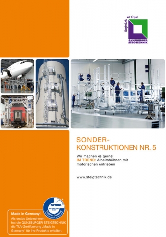 Maßgeschneiderte Steigtechnik