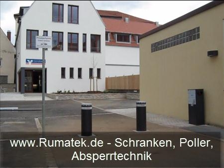 Rumatek montiert automatische Polleranlage bei der Volksbank Nörtlingen Rumatek montiert automatische Polleranlage bei der Volksbank Nörtlingen