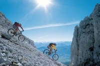 Mountainbike Downhill am Wilden Kaiser - © Albin Niederstrasser