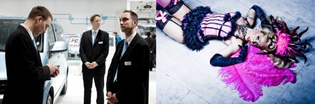 Die Fotografen Heiko Specht und Markus Lokai stellen in einer Kunstausstellung die Akteure zwei vers Die Fotografen Heiko Specht und Markus Lokai stellen in einer Kunstausstellung die Akteure zwei vers
