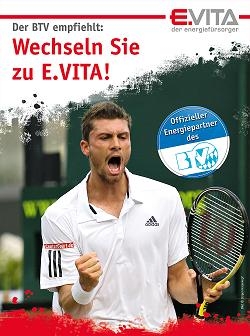EVITA kooperiert mit dem Bayerischen Tennis-Verband