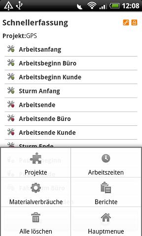 Benutzeroberfläche übersichtlich und chic Benutzeroberfläche übersichtlich und chic