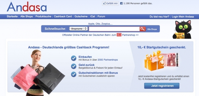 Beim Onlineshopping Cashback sammeln