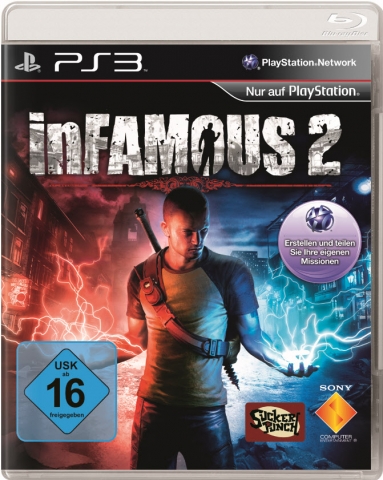 inFamous 2 Gewinnspiel: Spielemagazin.de und Sony Computer Entertainment Europe verlosen Fanpaket zu inFamous 2 Gewinnspiel: Spielemagazin.de und Sony Computer Entertainment Europe verlosen Fanpaket zu