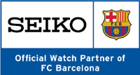 Sind seit Anfang des Jahres Partner - Seiko und der FC Barcelona Sind seit Anfang des Jahres Partner - Seiko und der FC Barcelona