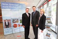 v.l.: Holger Böse, Leiter der Marktbereichsdirektion Schwachhausen/Horn der Sparkasse Bremen, Michae v.l.: Holger Böse, Leiter der Marktbereichsdirektion Schwachhausen/Horn der Sparkasse Bremen, Michae