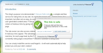 F-Secure Safe Links - so wird das Hosten von User Generated Content zum Kinderspiel F-Secure Safe Links - so wird das Hosten von User Generated Content zum Kinderspiel