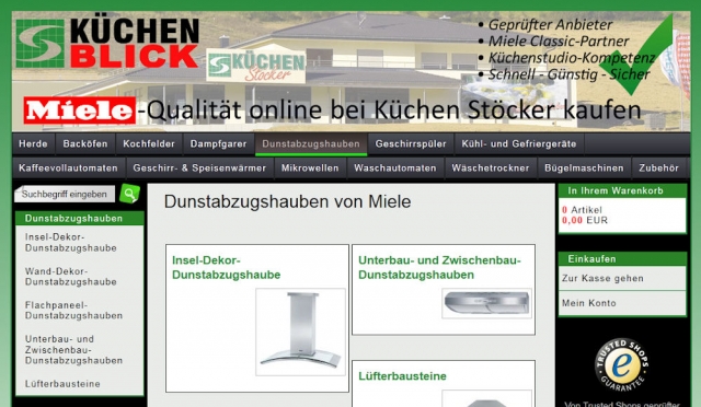 Miele Dunstabzugshauben online kaufen Miele Dunstabzugshauben online kaufen