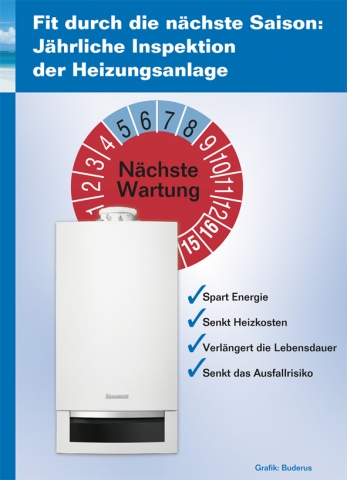 Fit durch die nächste Saison - Heizungswartung