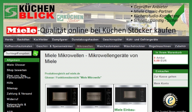 Miele Mikrowellen beim Miele Spezial-Webshop Miele Mikrowellen beim Miele Spezial-Webshop