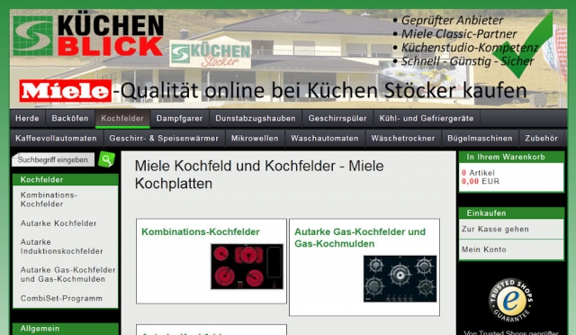 Miele Kochfelder online kaufen