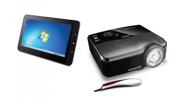 ViewSonic verlängert bis Ende Juni: Tablet-PC gratis bei Projektorkauf - 499,- EUR sparen