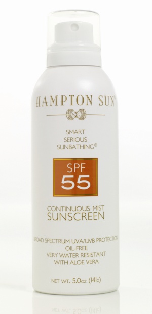 SPF 55 CONTINUOS MIST SUNSCREEN 