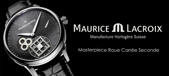 Maurice Lacroix und das eckige Rad Maurice Lacroix und das eckige Rad
