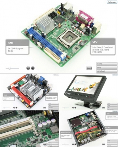 3D / 360° Produkt-Ansichten bei CarTFT.com