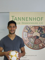 Bundesligaprofi Malik Fathi ist Schirmherr des Projektes Bundesligaprofi Malik Fathi ist Schirmherr des Projektes