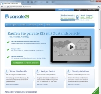 Screenshot Startseite Händler, redaktionelle Nutzung mit Linkangabe http://www.carsale24.de/haendler Screenshot Startseite Händler, redaktionelle Nutzung mit Linkangabe http://www.carsale24.de/haendler