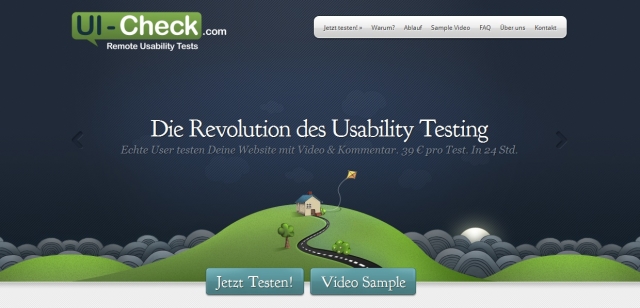 UI-Check.com - Mit Usability Tests in 24 Stunden die eigene Webseite optimieren UI-Check.com - Mit Usability Tests in 24 Stunden die eigene Webseite optimieren