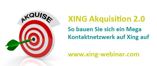 Webinar Serie: Kundengewinnung und -bindung durch Xing