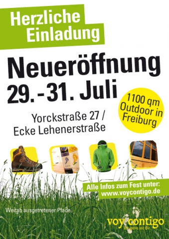 Außergewöhnliches OUTDOOR-Einkaufsparadiesöffnet in Freiburg seine Pforten