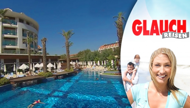 Glauch Reisen: 5-Sterne-Urlaub im Evren Beach an der türkischen Riviera Glauch Reisen: 5-Sterne-Urlaub im Evren Beach an der türkischen Riviera