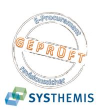 E-Procurement der SYSTHEMIS AG - geprüft revisionssicher