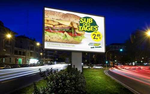 Sandwiches werden zu Werbe-Stars! Sandwiches werden zu Werbe-Stars!