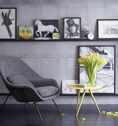 Cool wohnen mit klassischer Kunst
