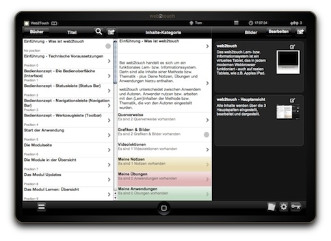 Web2Touch: Wissen nutzen und Wissen vermitteln mit einem Fingerzeig (Touch) Web2Touch: Wissen nutzen und Wissen vermitteln mit einem Fingerzeig (Touch)